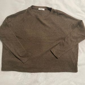 Brown sweater